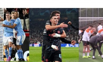 Lutador do Manchester City com mão quebrada ainda luta